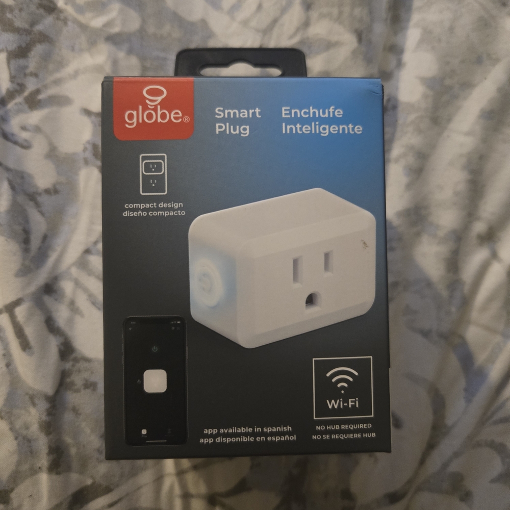 Globe White Smart Plug with Wi-Fi